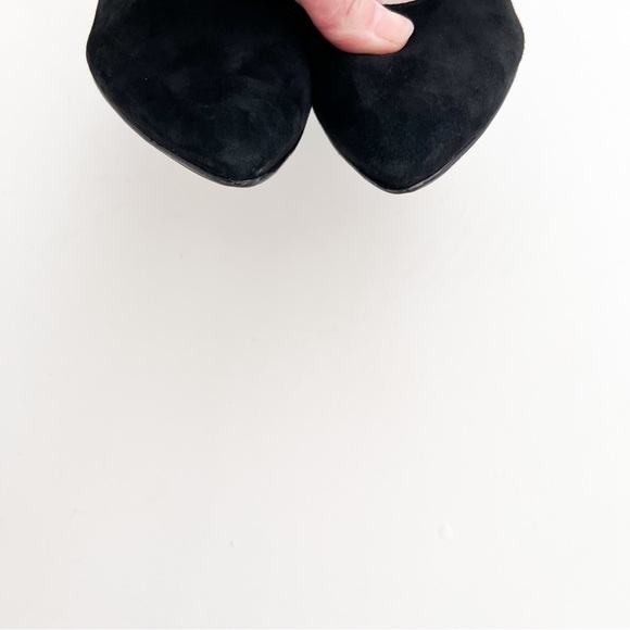 Paul Green Black Suede Womens Valetta d'Orsay Pumps, size 9 - Picture 7 of 16